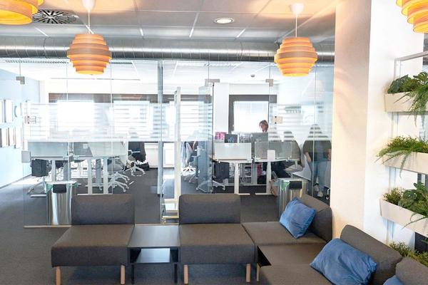 Sitzecke im DAA Standort Altona
